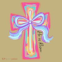 He Is Risen Jesus Christian Happy Easter Women Long Sleeve Shirt thumb 2
