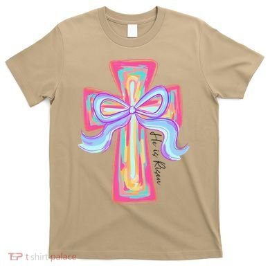 He Is Risen Jesus Christian Happy Easter Women T-Shirt