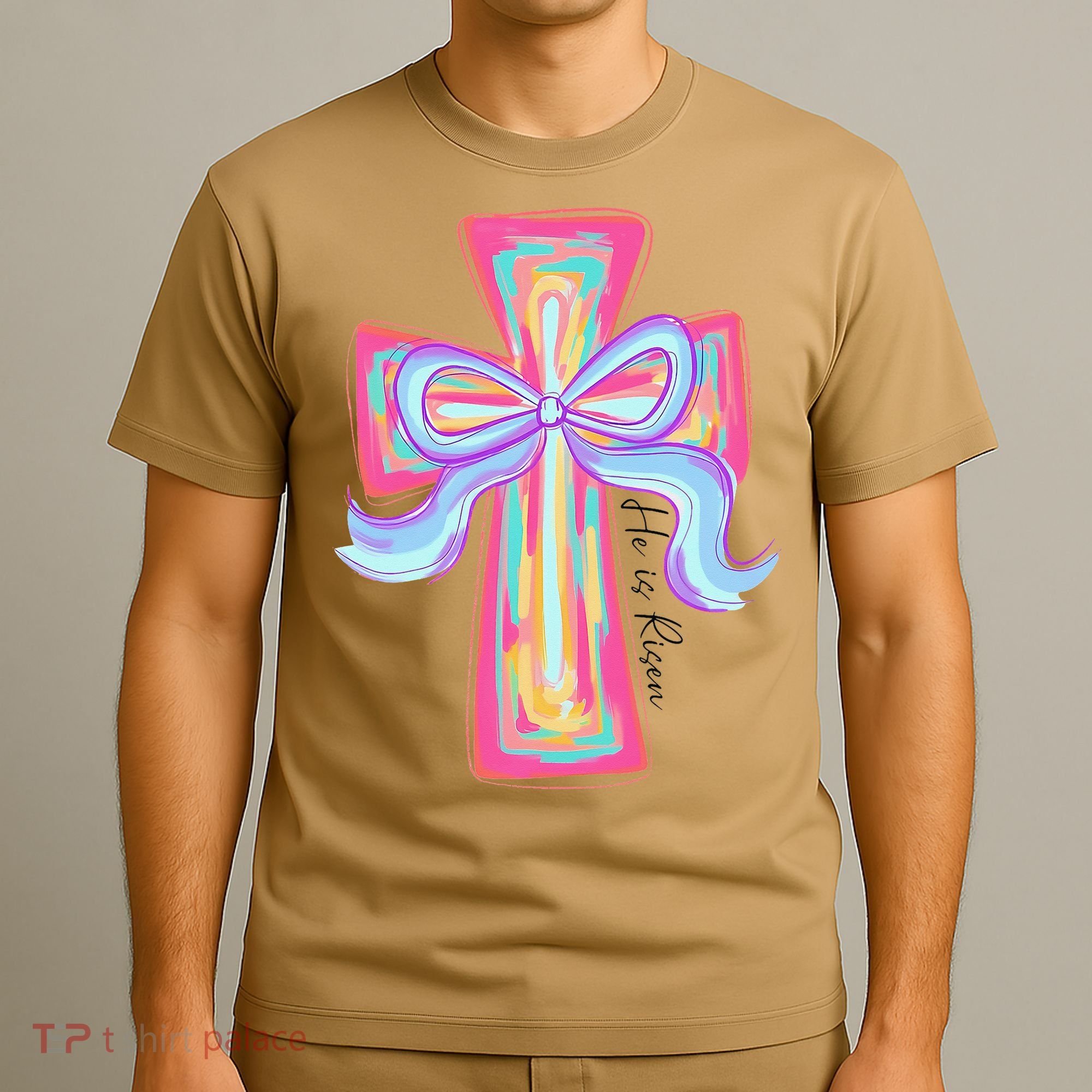 He Is Risen Jesus Christian Happy Easter Women T-Shirt