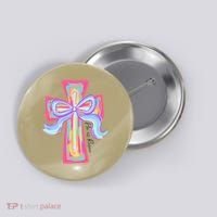 He Is Risen Jesus Christian Happy Easter Women Button thumb 0