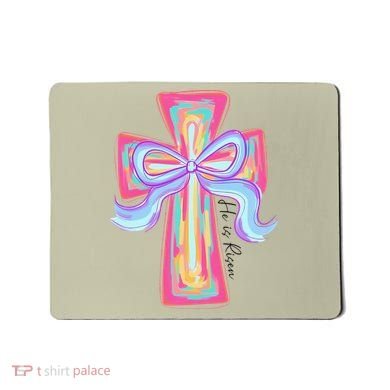 He Is Risen Jesus Christian Happy Easter Women Mousepad