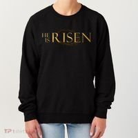 He Is Risen Jesus Christ Easter Women's Sweatshirt thumb 0