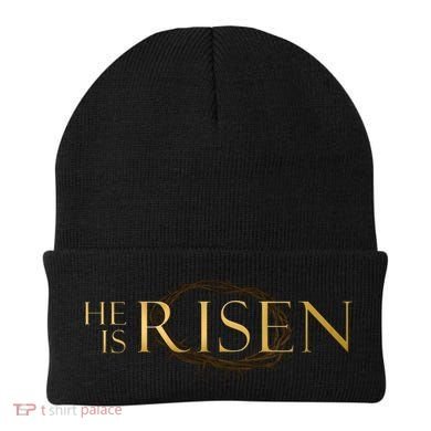 He Is Risen Jesus Christ Easter Beanie