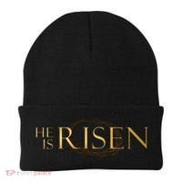 He Is Risen Jesus Christ Easter Beanie thumb 0