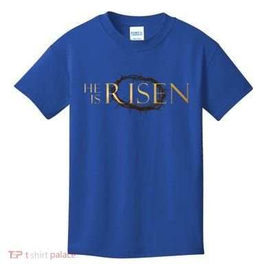 He Is Risen Jesus Christ Easter Kids T-Shirt