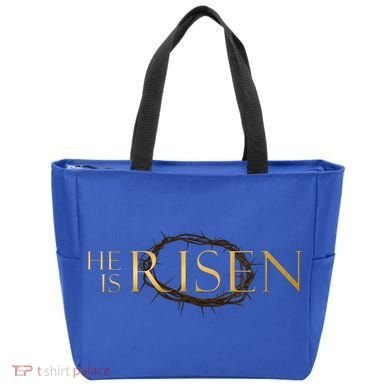 He Is Risen Jesus Christ Easter Tote Bag