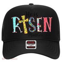 He Is Risen Matthew 286 Jesus Christian Bible Verse Hat thumb 0