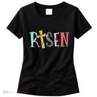 He Is Risen Matthew 286 Jesus Christian Bible Verse Women's T-Shirt thumb 0
