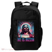 He Is Rizzin Jesus Is Rizzen Backpack thumb 0