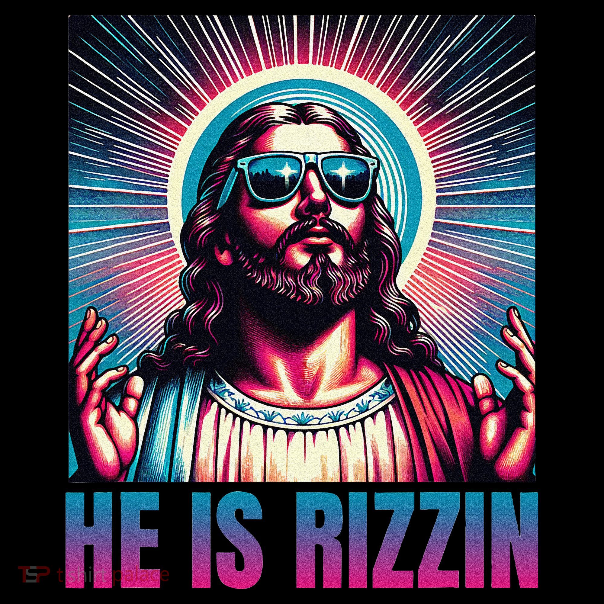 He Is Rizzin Jesus Is Rizzen Coffee Mug