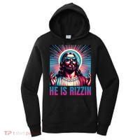 He Is Rizzin Jesus Is Rizzen Women's Hoodie thumb 0