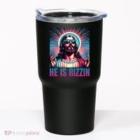 He Is Rizzin Jesus Is Rizzen Tumbler thumb 0