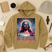 He Is Rizzin Jesus Is Rizzen Hoodie thumb 3