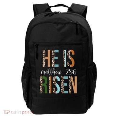 He Is Risen Matthew Bible Verse Backpack