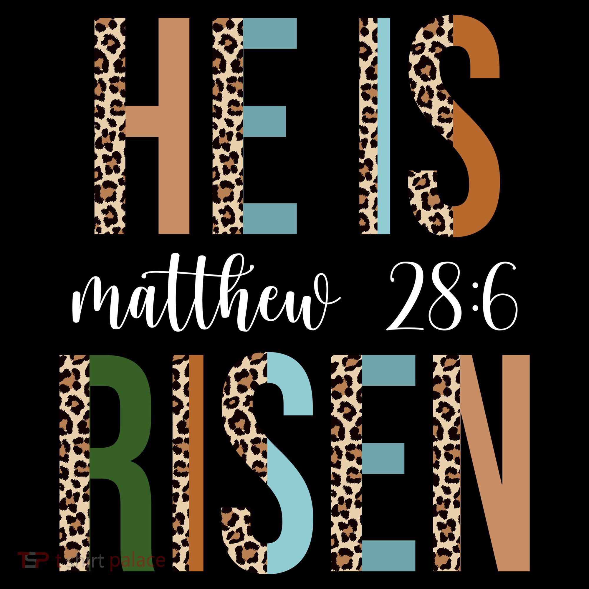 He Is Risen Matthew Bible Verse Backpack