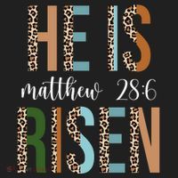 He Is Risen Matthew Bible Verse Tumbler thumb 3