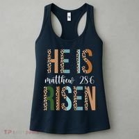 He Is Risen Matthew Bible Verse Women's Tank Top thumb 3