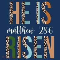 He Is Risen Matthew Bible Verse Women's Tank Top thumb 5