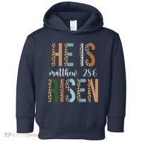 He Is Risen Matthew Bible Verse Toddler Hoodie thumb 0