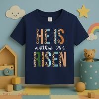 He Is Risen Matthew Bible Verse Toddler T-Shirt thumb 3