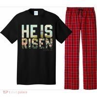 He Is Risen Boho Easter Christian Jesus Gift Pajama Set thumb 0