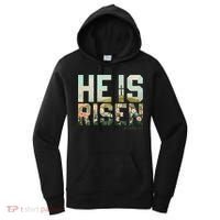 He Is Risen Boho Easter Christian Jesus Gift Women's Hoodie thumb 0