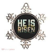 He Is Risen Boho Easter Christian Jesus Gift Ornament thumb 0