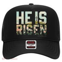 He Is Risen Boho Easter Christian Jesus Gift Hat thumb 0