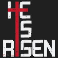 He Is Risen Cross Jesus Easter Christian Religious Men Teens Beanie thumb 2