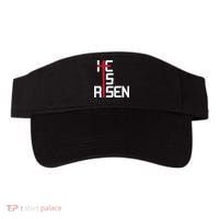 He Is Risen Cross Jesus Easter Christian Religious Men Teens Visor thumb 0