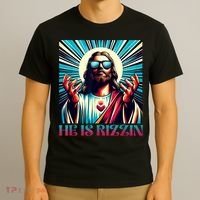 He Is Rizzin Happy Easter Day Jesus Is Risen T-Shirt thumb 3