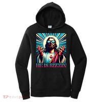 He Is Rizzin Happy Easter Day Jesus Is Risen Women's Hoodie thumb 0