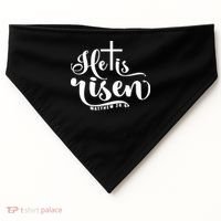 He Is Risen Matthew 28:6 Easter Cross USA-Made Doggie Bandana thumb 0