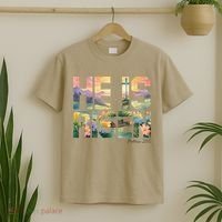He Is Risen Christian Wildflower Happy Easter Women T-Shirt thumb 2