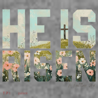 He Is Risen Boho Easter Christian Jesus Toddler Hoodie thumb 2