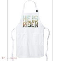 He Is Risen Boho Easter Christian Jesus Apron thumb 0