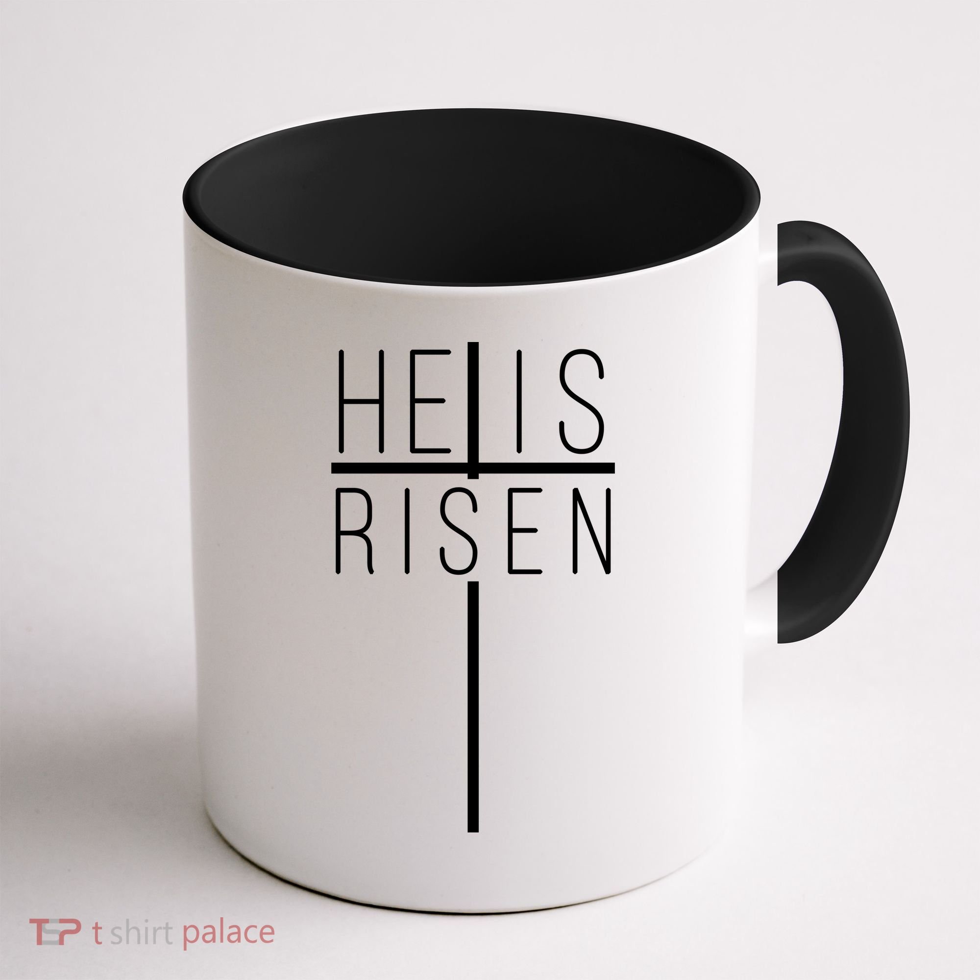 Hell Is Risen Cross Christianity Coffee Mug