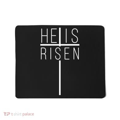 Hell Is Risen Cross Christianity Mousepad
