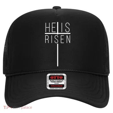 Hell Is Risen Cross Christianity Hat