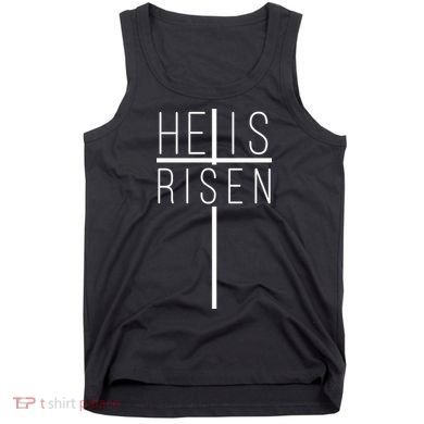 Hell Is Risen Cross Christianity Tank Top
