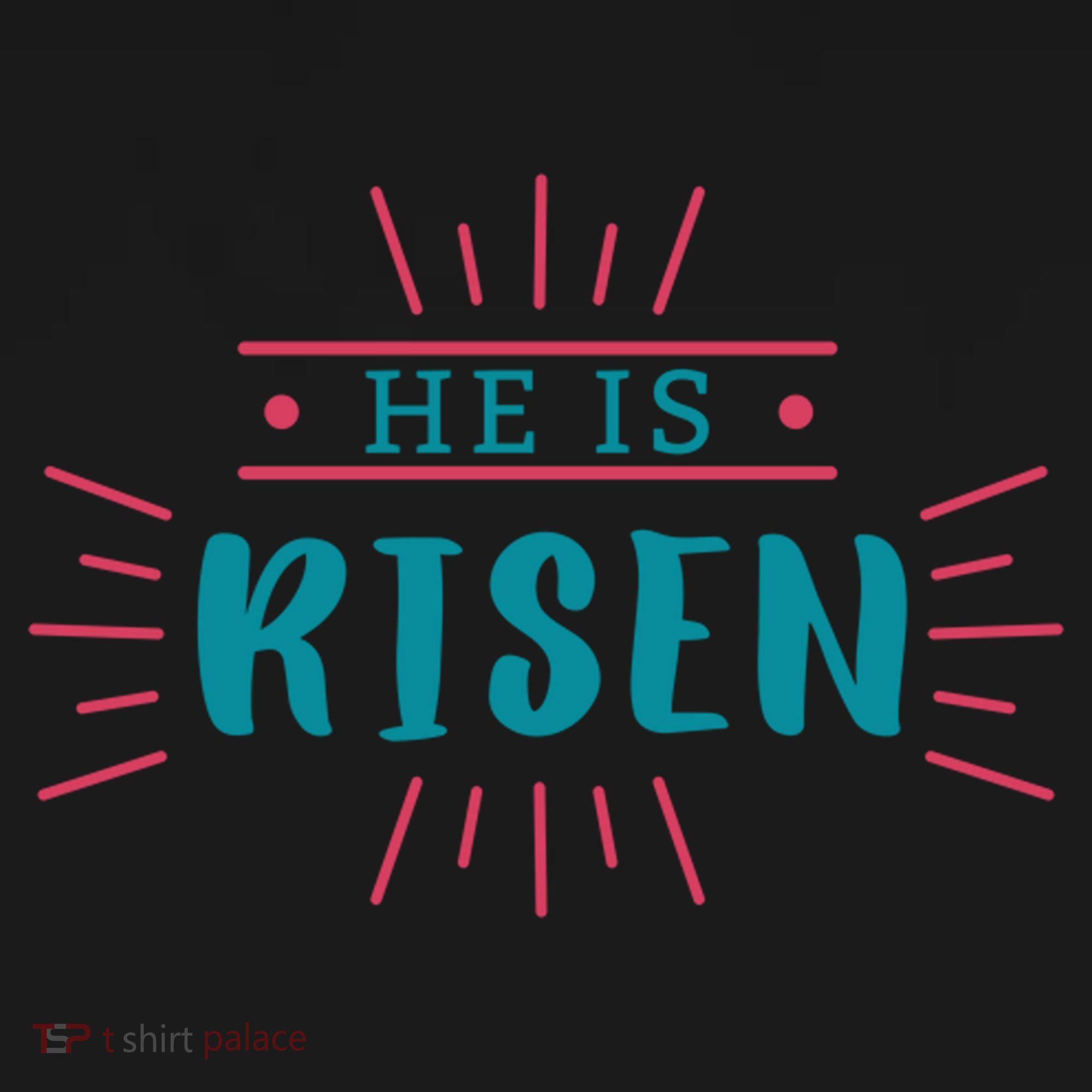 He Is Risen Easter Jesus Coaster