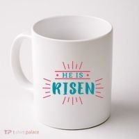 He Is Risen Easter Jesus Coffee Mug thumb 0