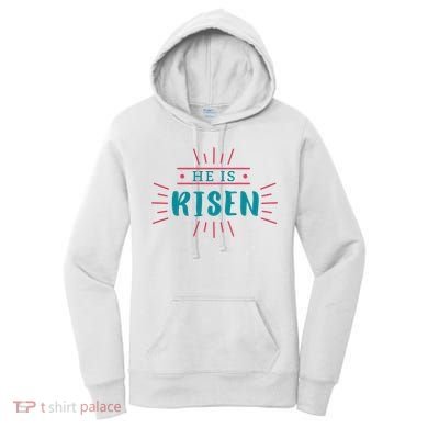 He Is Risen Easter Jesus Women's Hoodie
