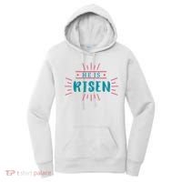 He Is Risen Easter Jesus Women's Hoodie thumb 0