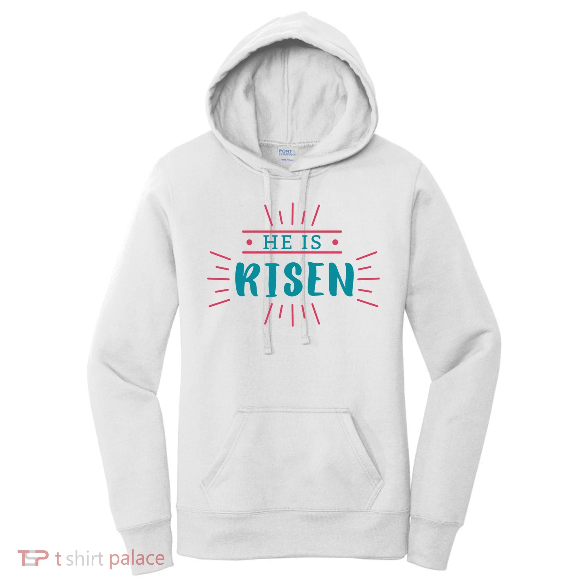 He Is Risen Easter Jesus Women's Hoodie