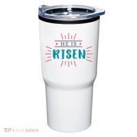 He Is Risen Easter Jesus Tumbler thumb 0