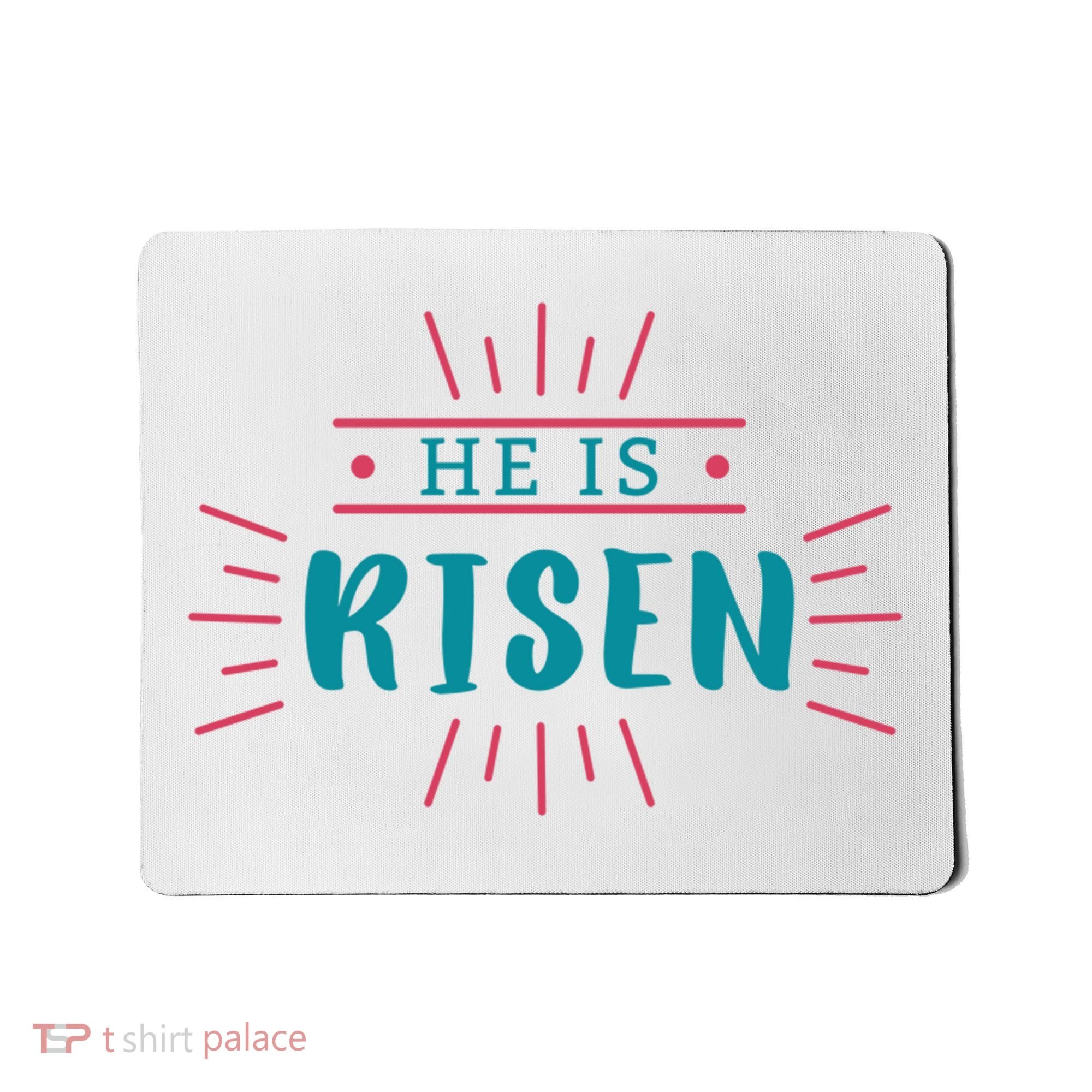 He Is Risen Easter Jesus Mousepad