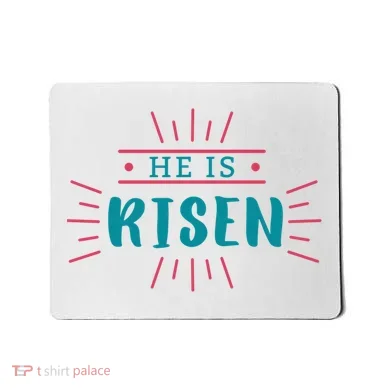 He Is Risen Easter Jesus Mousepad