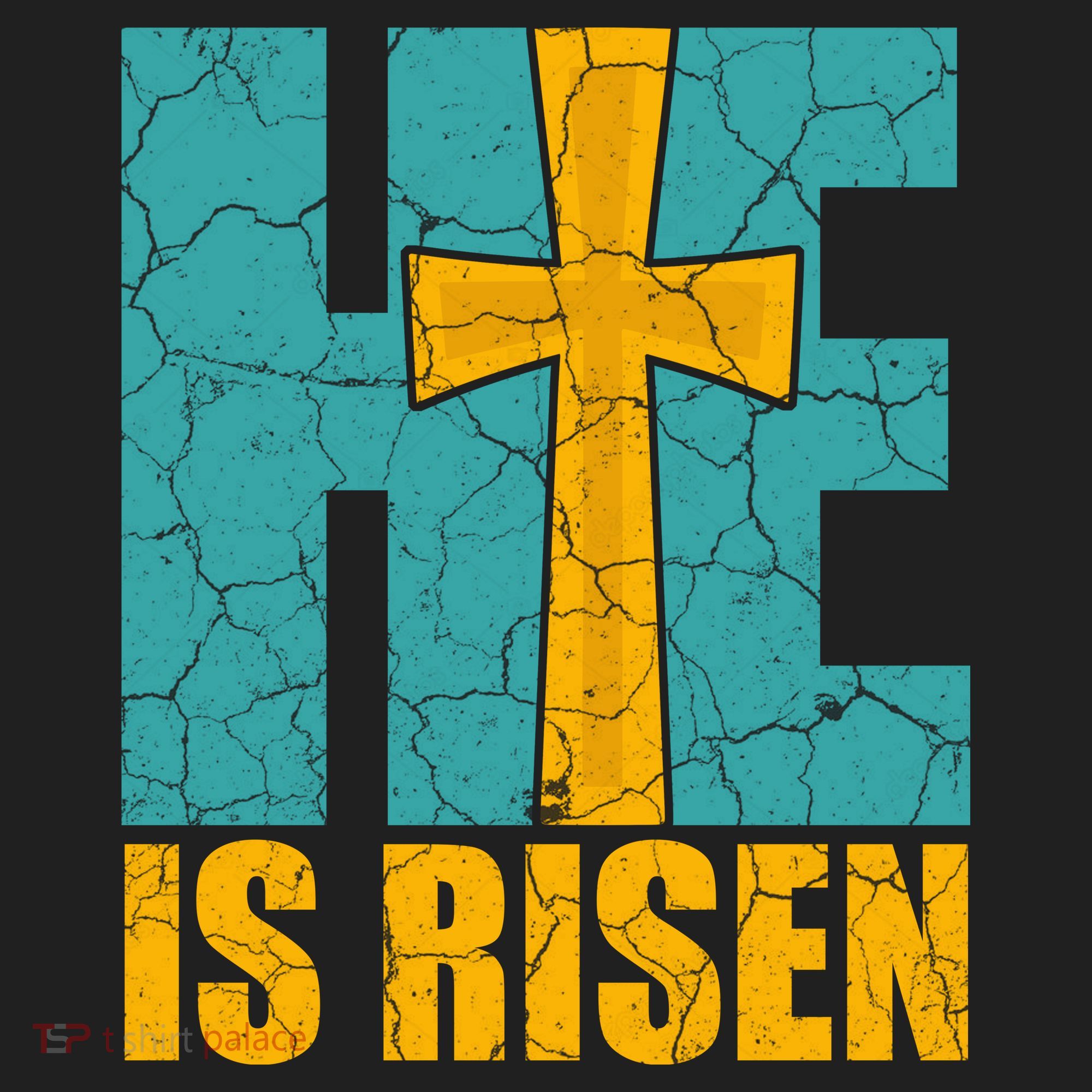 He Is Risen Jesus Christ Christian Women's Sweatshirt