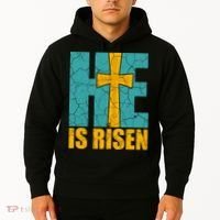 He Is Risen Jesus Christ Christian Hoodie thumb 2